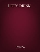 Let's Drink TTB choral sheet music cover